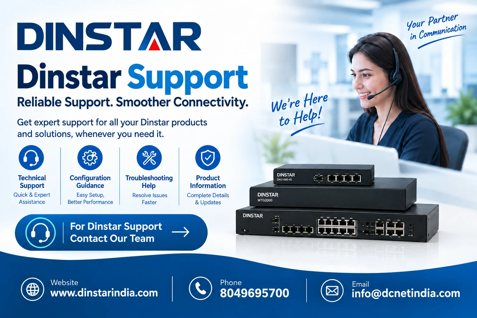 Dinstar Support in India: Reliable VoIP & Communication Solutions