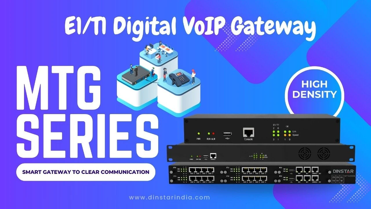 E1/T1 Digital VoIP Gateway |  PRI Gateway | Dinstar india